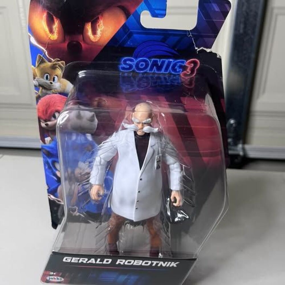 Jake’s Pacific Sonic the Hedgehog 3 Gerald Robotnik Action Figure